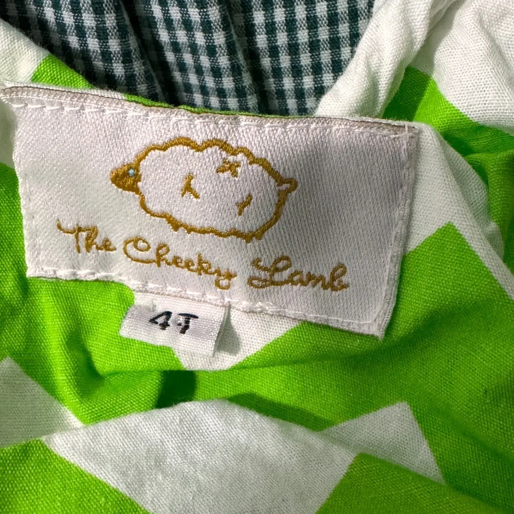 The Cheeky Lamb size 4 T halter dress